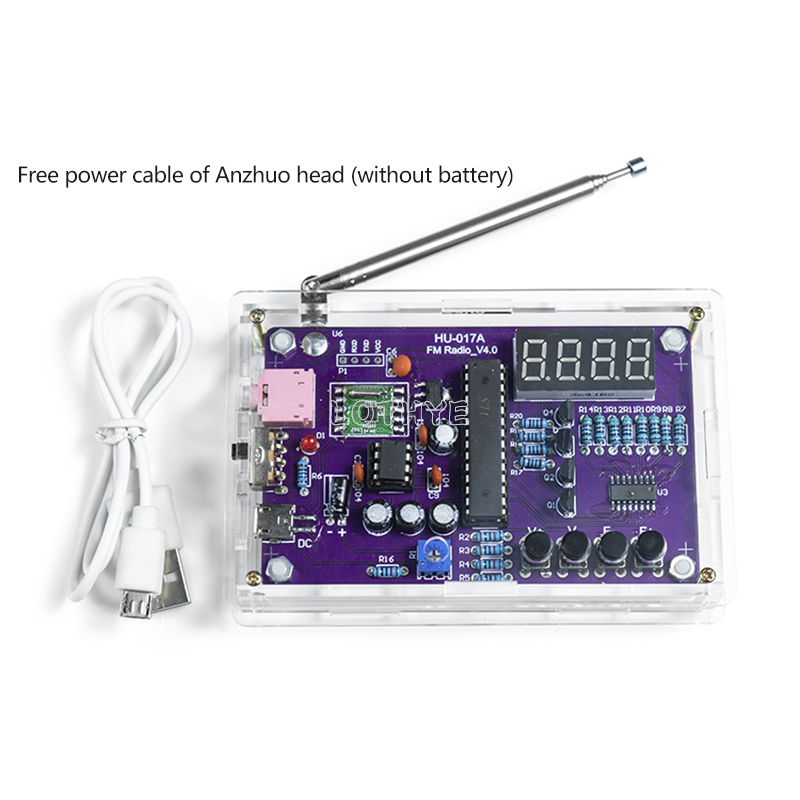DIY Electronic Kit RDA5807S FM - Electronics Project Kit review and price