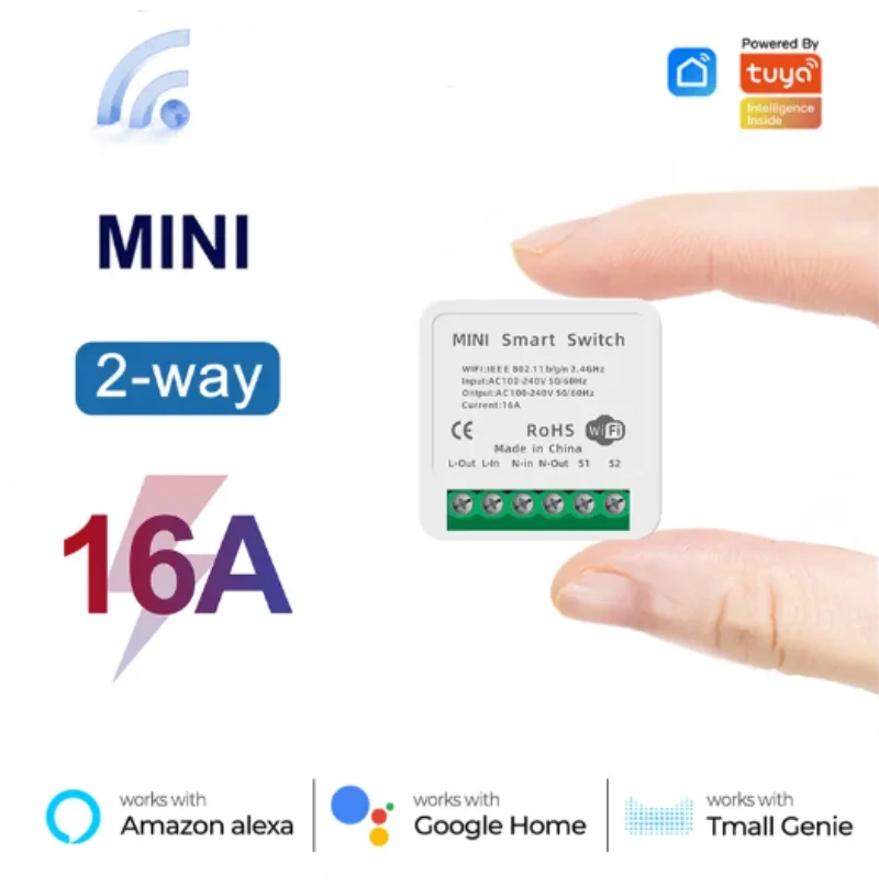 Mini 16A WiFi Switch Smart Lif - Smart Home Automation Kit review and price