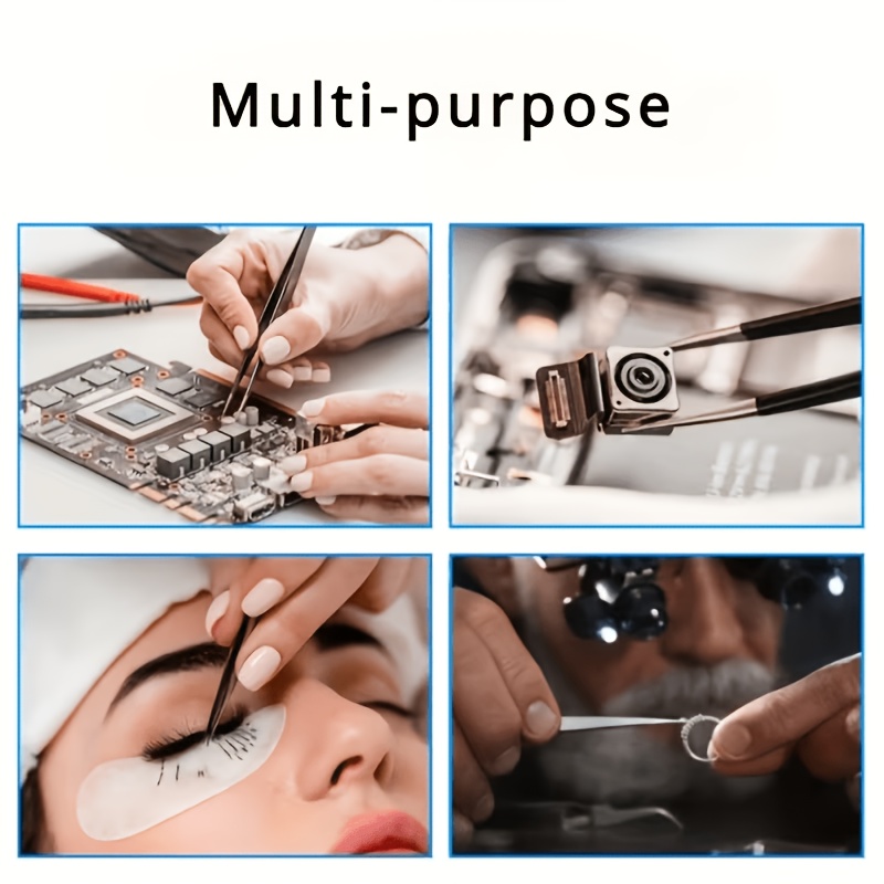 10Pcs ESD Anti‑Static Tweezers - Electronics Project Kit review and price