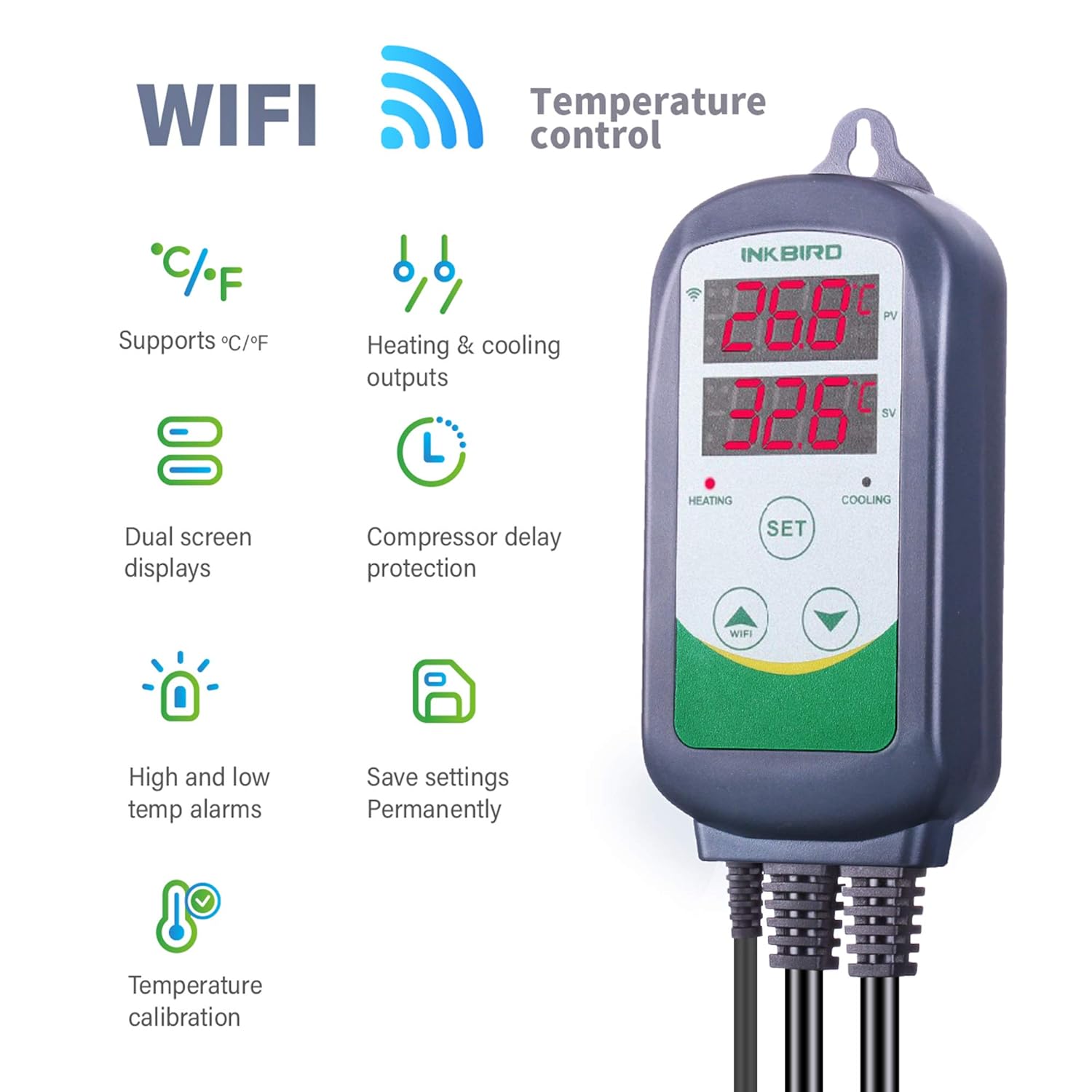 INKBIRD ITC-308-WiFi Digital T - Wifi Thermostat review and price