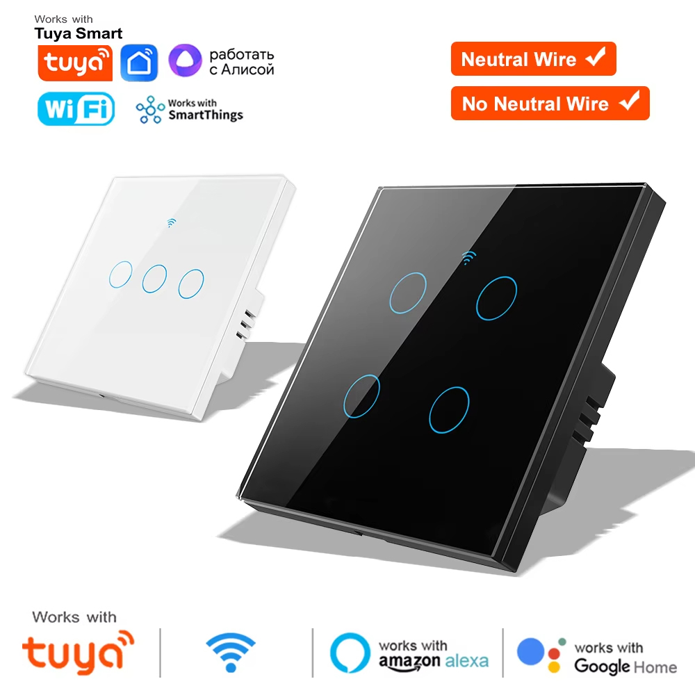 1 2 3 4 Gang WiFi RF 433mhz To - Smart Light Switch Wifi review and price