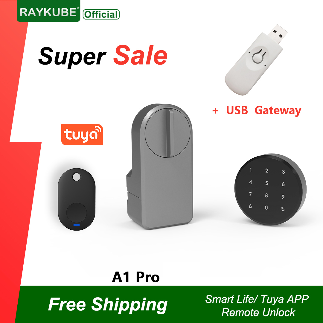 RAYKUBE A1 Pro Tuya BEL Smart  - Smart Door Lock Wifi review and price