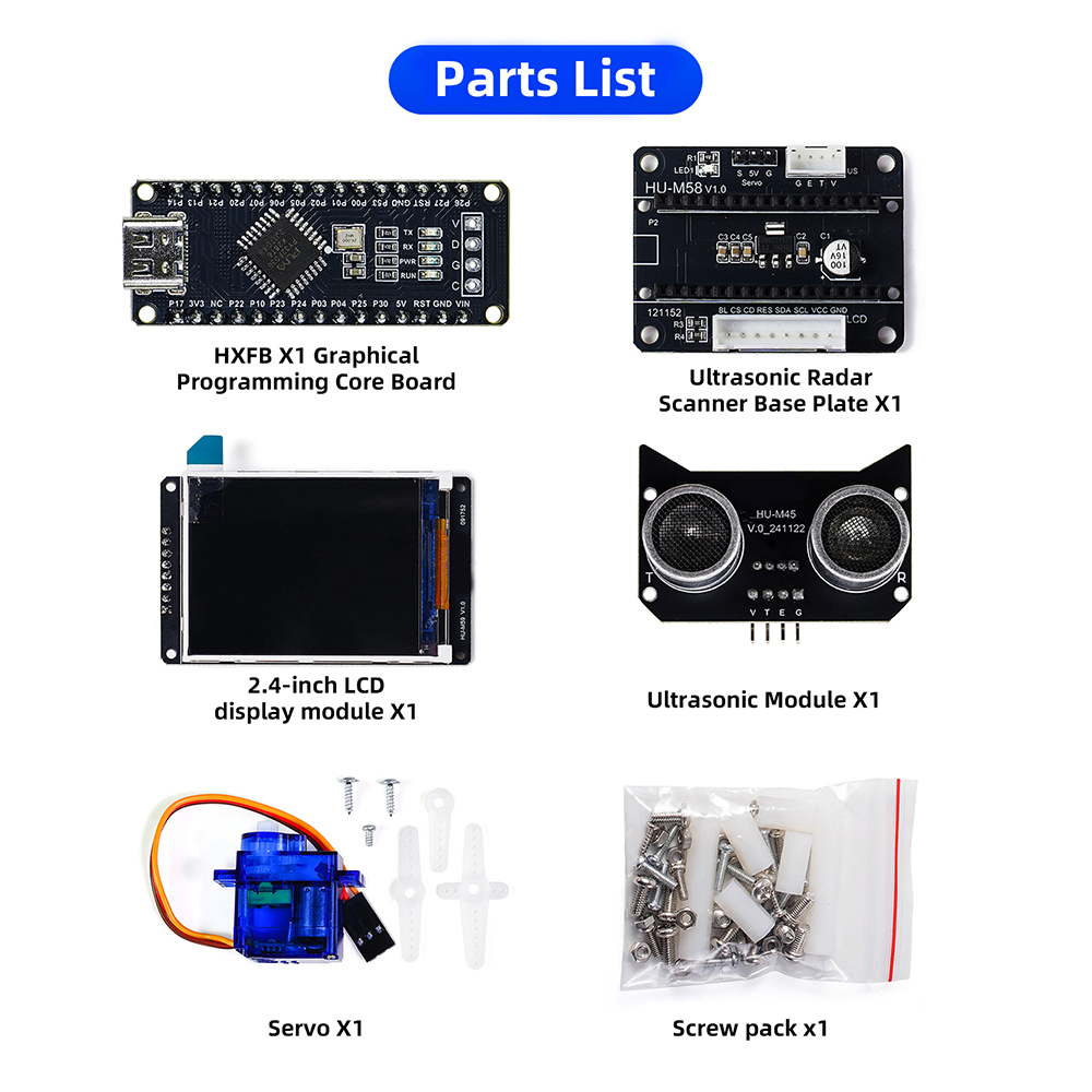 Ultrasonic Radar Scanner Senso - Esp32 Smart Home Kit review and price