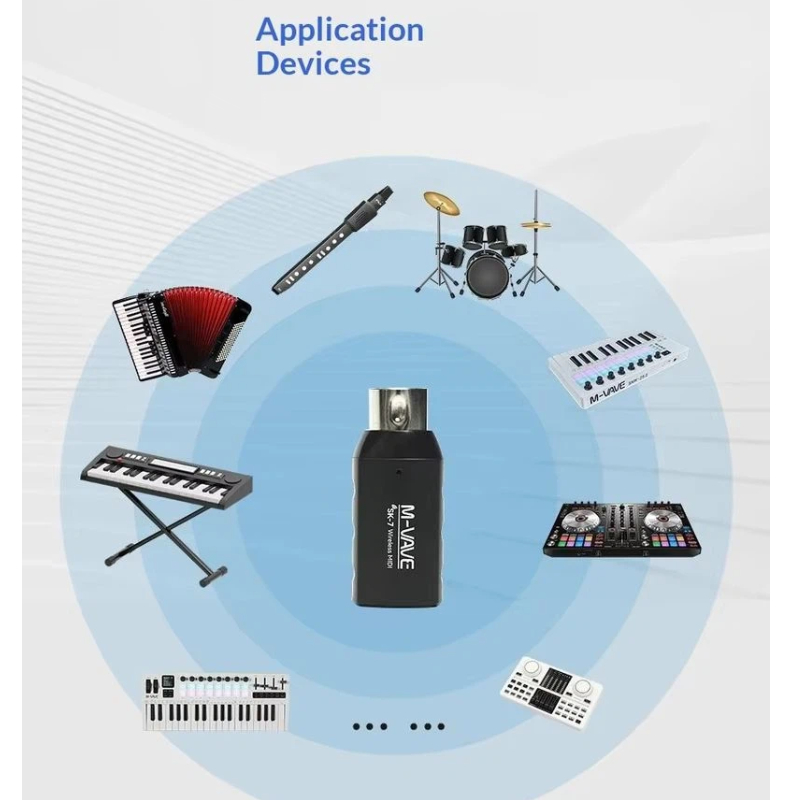 M Vave Sk7 Wireless Midi Adapt - Electronics Project Kit review and price