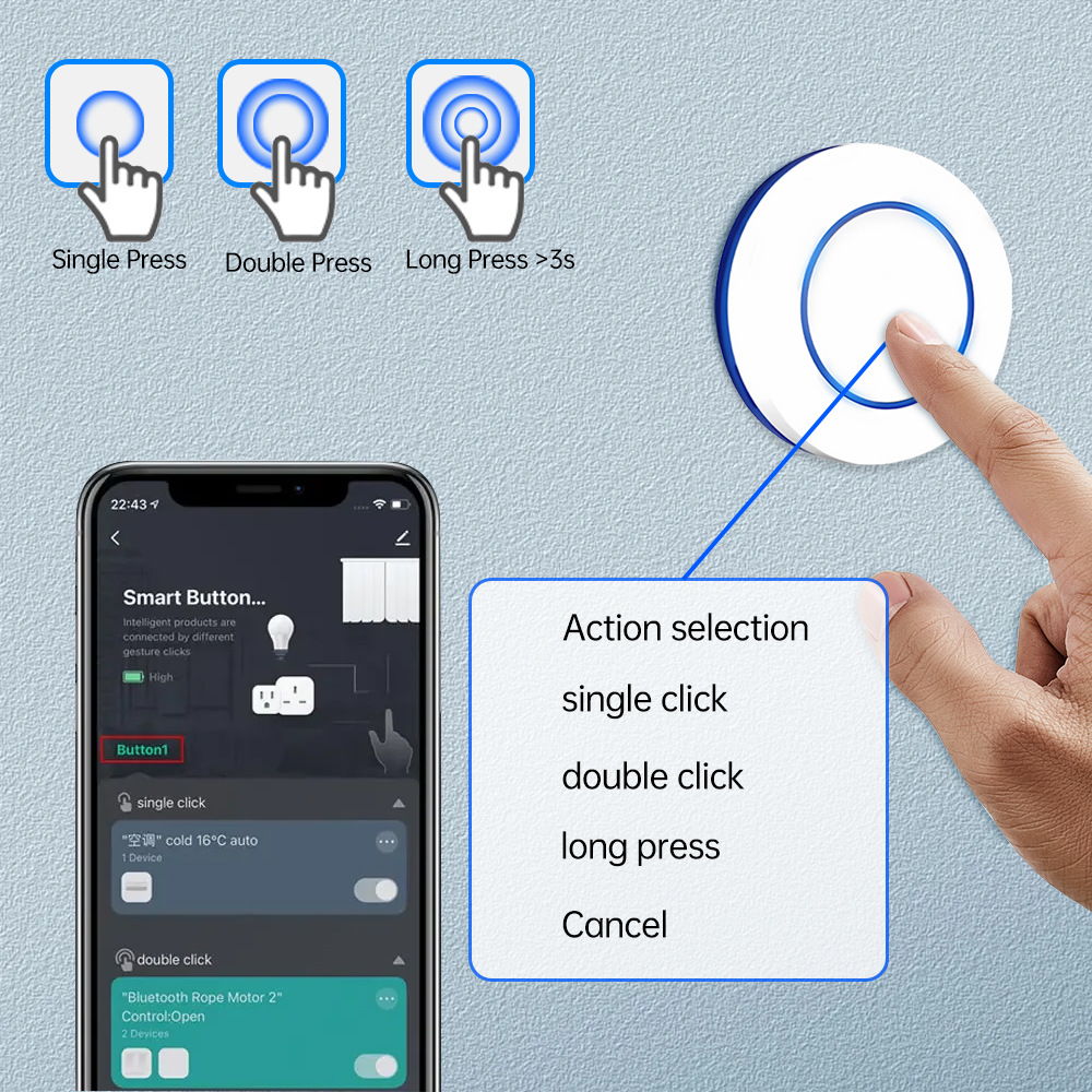 Push Button Wireless Smart Sce - Smart Home Automation Kit review and price